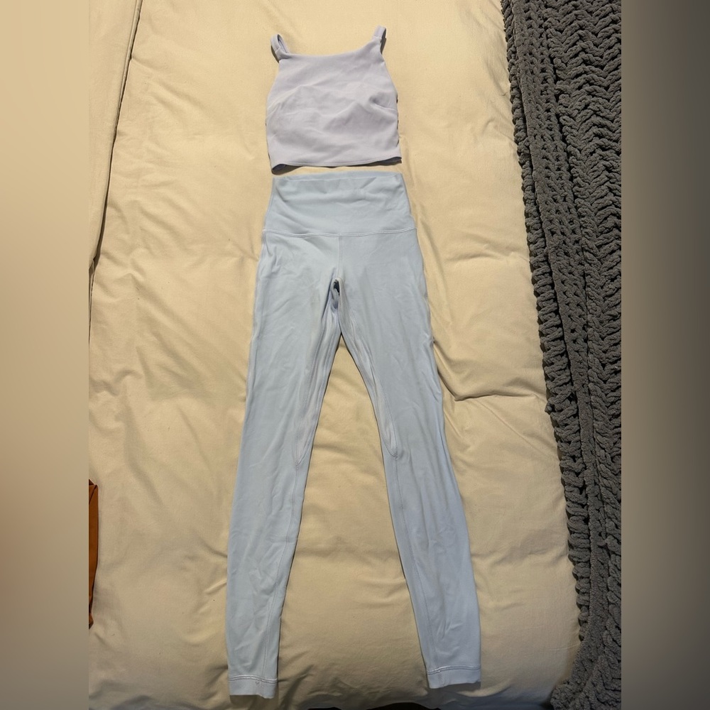Lululemon top and leggings set